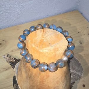 Pulsera Agata Lago Azul