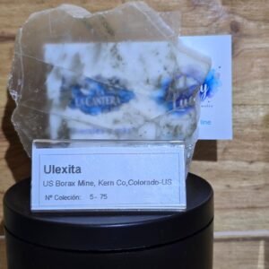 Ulexita (piedra television) mineral natural
