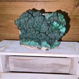 Espectacular malaquita botroidal piedra natural