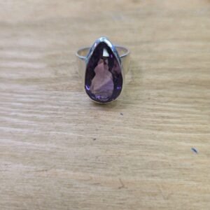 Anillo amatista y plata 925