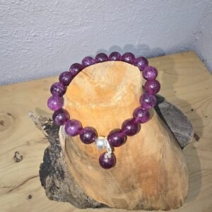 Pulsera de Granate, mineral natural