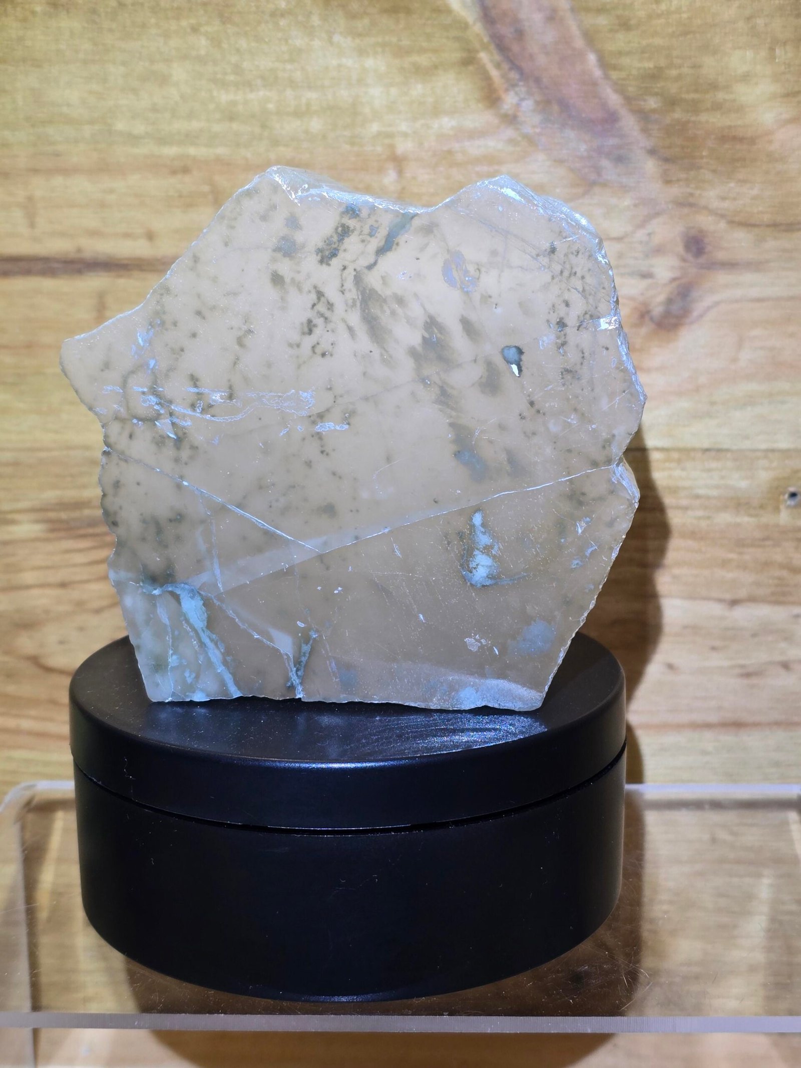 Ulexita (piedra television) mineral natural - Imatge 2