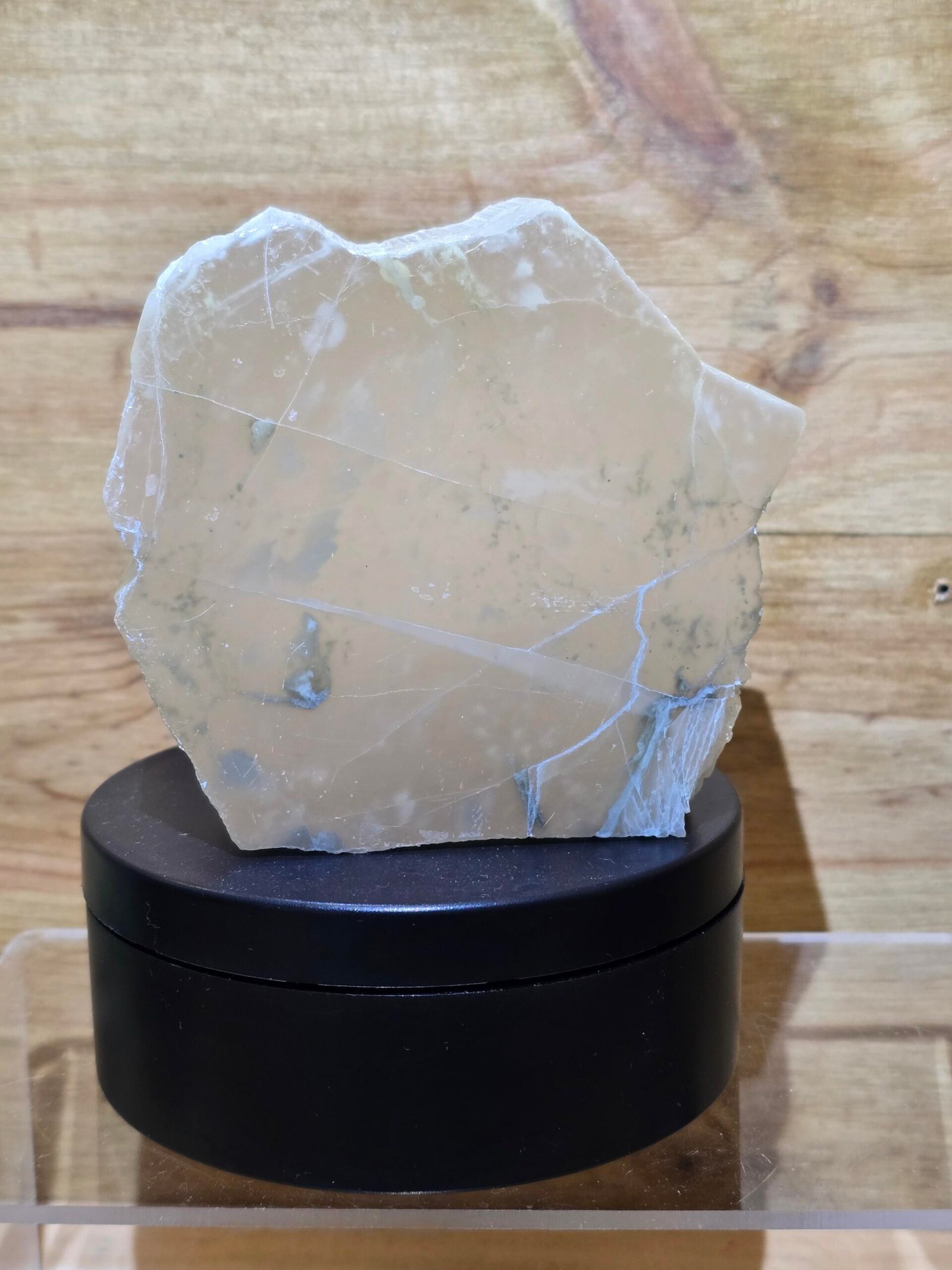 Ulexita (piedra television) mineral natural - Imatge 4